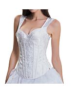 Corset Bianco Stile West-End
