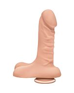 Il pene super realistico di 16,5 cm di vaniglia