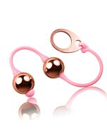 Rocks-off - bolas palline dorate rosa-doradas