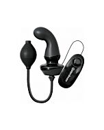 Massaggiatore gonfiabile p-spot nero
