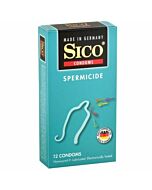Preservativo Sico preservativo con spermicida 12 unità