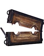 Cravatta per bambola in legno