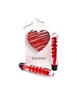 Saninex vibrador fantastica realtà - metálico / rojo