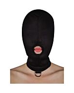 Mascara estrema in rete a un foro con anello a D