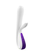 Vibratore ovo k5 coniglietto bianco / rosa caldo