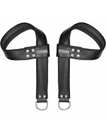 Manopole di sospensione in cuoio per mani e piedi - nero