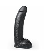SISTEMA APPOGGIO DILDO REALISTA COLORE NEGRO GEORGE 22 CM
