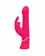 Coniglio felice vibrador su giù rosa