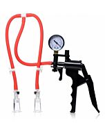 Pompa a doppio peso - rossa