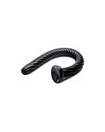 Tubo a spirale - dildo 50 cm negro