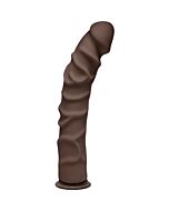 Il ragin d pene realistico 25 cm di cioccolato