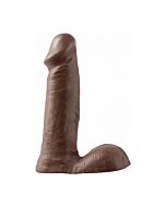 Pene di gelatina marrone Basix 15 cm