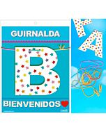 Ghirlanda di benvenuto (cartone 220gr)