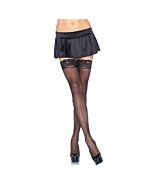 Calze Pizzo Noir Plus