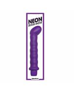 Stimolatore neon g-spot a costine viola