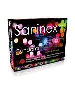 Preservativi Saninex x gioco punteggiato 144 pz