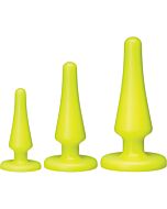 Kit di allenamento anale giallo pop americano
