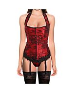 Corsetto vamp rosso