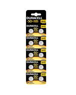 Batteria a bottone alcalino Duracell blister 1,5 lr44 * 10