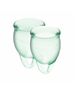 Satisfyer si sente fiducioso copa mestruale - verde