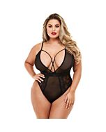 Orsacchiotto con scollo a V profondo - escote v