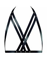 Reggiseno con cinturino labirinto indiscrets Bijoux - nero