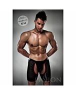 Boxer / tanga 012 negro erotico in rosso di passion s / m