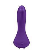 Massaggiatore in silicone viola n. 21 bacche di Lil