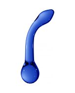 Dildo in cristallo blu G-rider