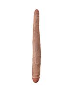 Re cock pene realistico doble 41cm mulatto