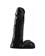 Basix gomma funziona pene 19 cm negro
