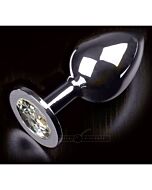 Plug anale gioielli grande plata / diamante
