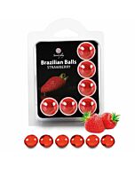 Set di palline brasiliane alla fragola