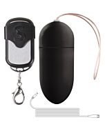 Spara uovo vibrante ricaricabile 10v nero