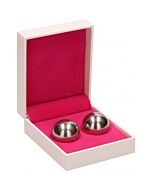 Palle cinesi cinesi di argento