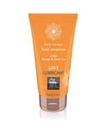 Lubrificante commestibile Love Mango e tè verde 75ml