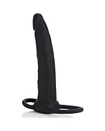 Pene in silicone doppio cavaliere con imbracatura