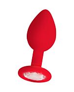 Spina normale diamante rosso