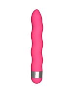 Vibratore a onde rosa funky