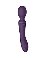 Vive - vibratore con controllo in silicone - viola