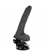 Vibratore 20cm Telecomando - Nero