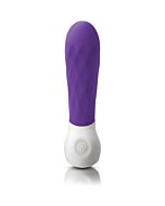Vibratore in silicone di giada Inya - viola