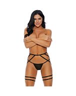 Metti una cintura giarrettiera con borchie dorate