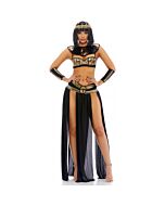 Costume faraone cleopatra - nero / oro