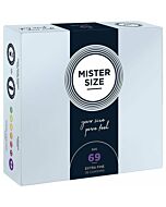 Mister size 69- preservativos extrafinos (confezione da 36)