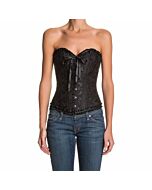 Corsetto Floreale Noir