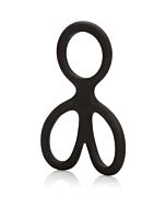 Anelli per pene con pallino - neri