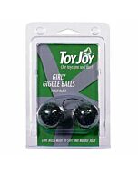 Sfere cinesi strutturate nere