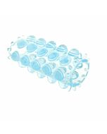 Imbracatura testurizzata super elastica per pene blu