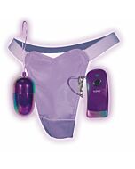 Uovo d'amore senza fili con perizoma e mini pene